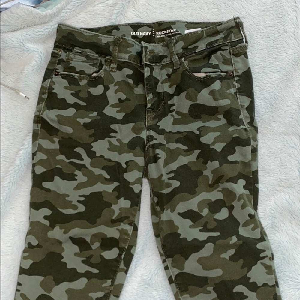 Camo jeans